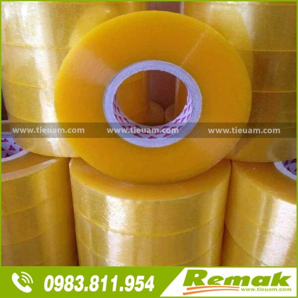 Băng dính trắng cuộn to siêu dính