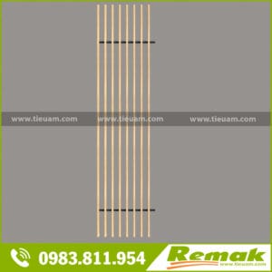 Gỗ Tiêu Âm Trần Fineline Slats Open