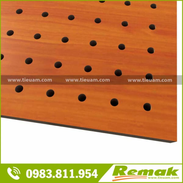Gỗ tiêu âm đục lỗ Remak® Wooden Acoustic Perforated