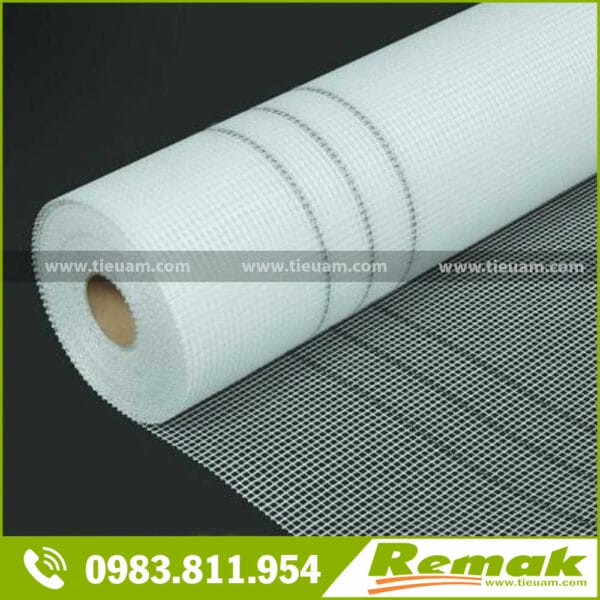 Lưới thủy tinh gia cố chống cháy, chống nứt, chống thấm