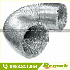 Ống gió mềm không bảo ôn 1 lớp Remak