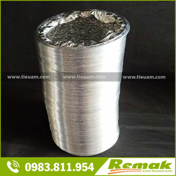 Ống gió mềm không bảo ôn 1 lớp Remak