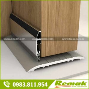 Thanh chặn cửa tự động Remak® Door Bottom – Cách âm, cách nhiệt, chặn côn trùng 1