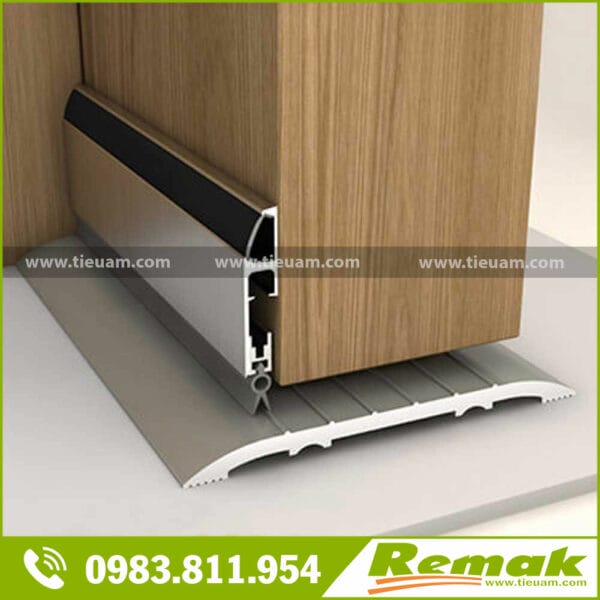 Thanh chặn cửa tự động Remak® Door Bottom – Cách âm, cách nhiệt, chặn côn trùng 1