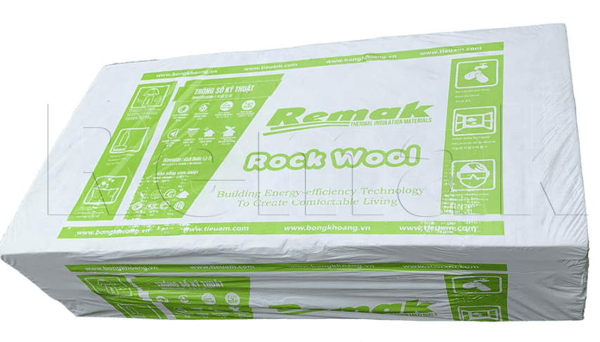 Hệ số giãn nở nhiệt và hấp thụ nước thấp của Bông khoáng Remak® rockwool giúp nâng cao hiệu suất và độ bền