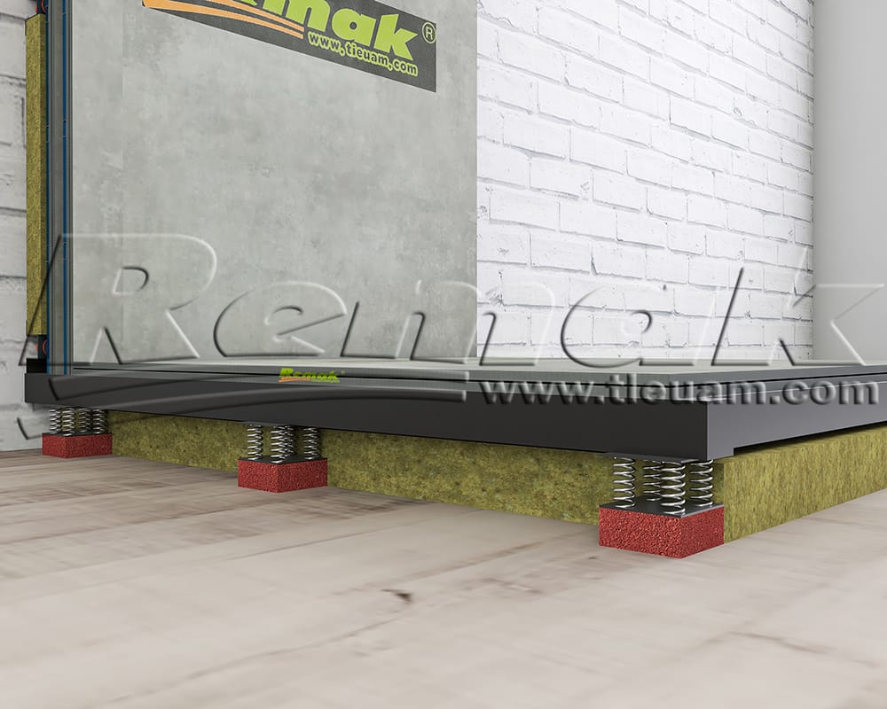 Lò xo giảm chấn Remak® M6 floor vibration absorber – giải pháp giảm rung, chống ồn lý tưởng trong môi trường công nghiệp