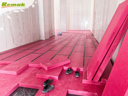 Xốp XPS cách nhiệt cho sàn kho lạnh hiệu quả