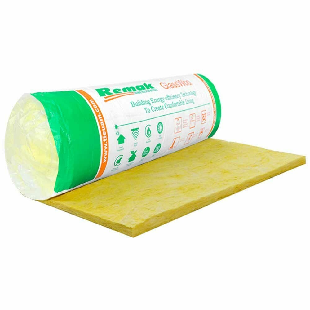 Bông thủy tinh Remak cách âm, cách nhiệt bảo ôn, chống cháy 1 Bông thủy tinh Remak cách âm, cách nhiệt bảo ôn, chống cháy
