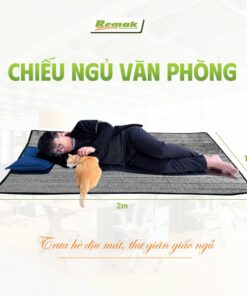 Chiếu ngủ trưa cách nhiệt Remak® - gấp gọn, êm ái mọi lúc mọi nơi