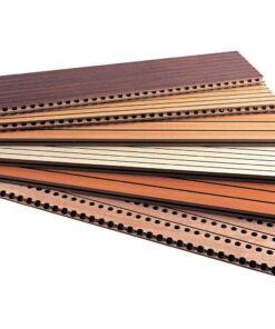 Gỗ tiêu âm soi rãnh thẩm âm vách - Remak® woodlen Acoustic Linear