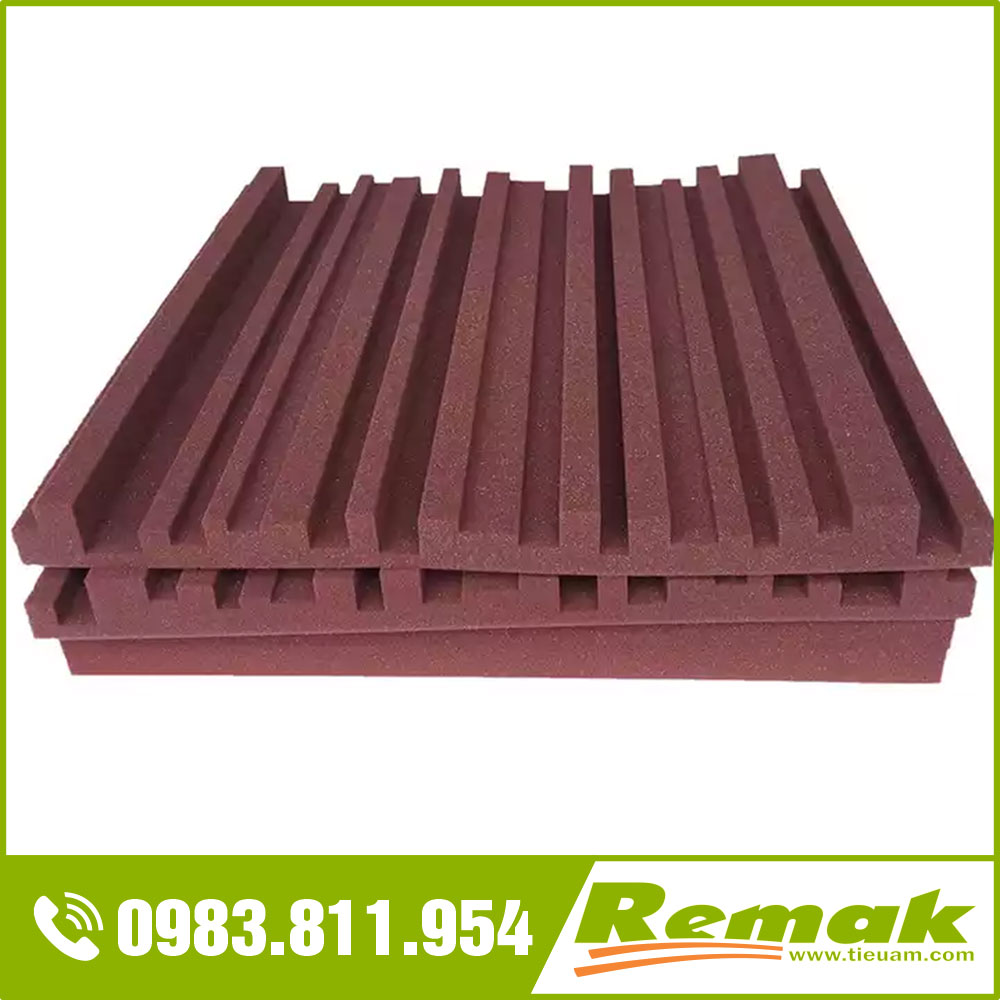 Mút tán âm rãnh dọc - sản phẩm chuyên dụng cho phòng thu, studio 1 Mút tán âm rãnh dọc - sản phẩm chuyên dụng cho phòng thu, studio