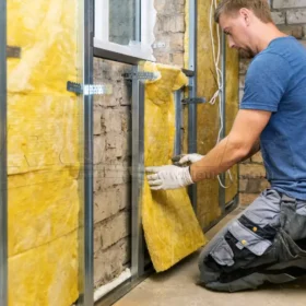 Bông thủy tinh cách nhiệt cho nhà máy, khu công nghiệp