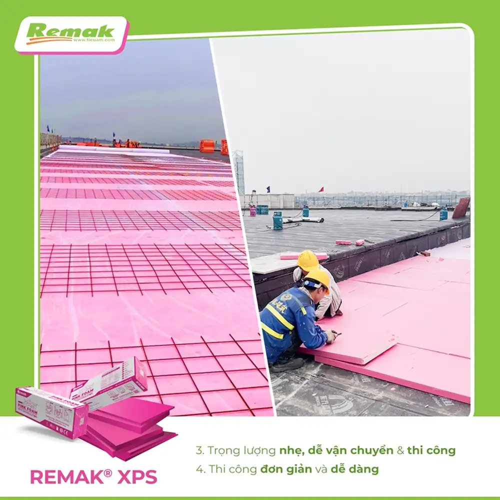 Nâng tầm chất lượng công trình với xốp XPS