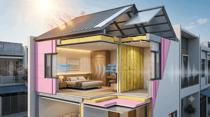 Remak cung cấp giải pháp cách âm cách nhiệt cho phòng ngủ